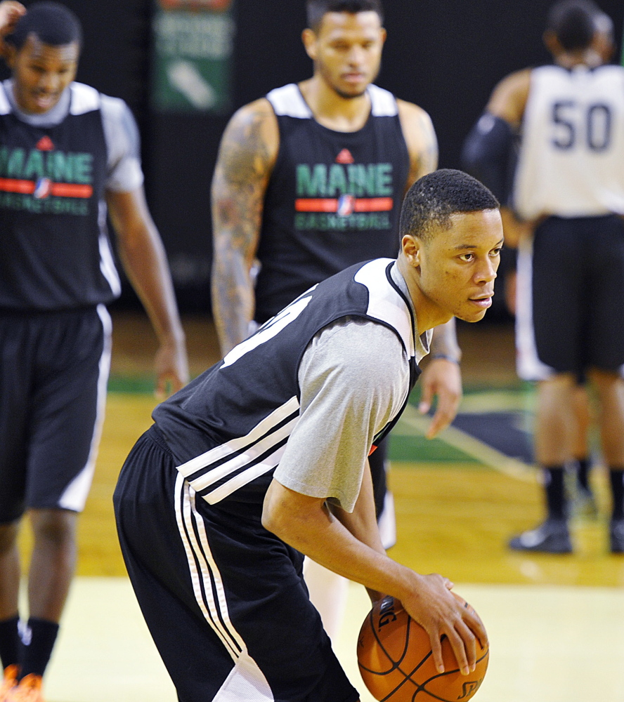 Tim Frazier recognized Sunday night that a missed free throw would mean more than a make, and it turned into a victory for the Maine Red Claws, who will take a 2-0 record into their home opener Friday night.