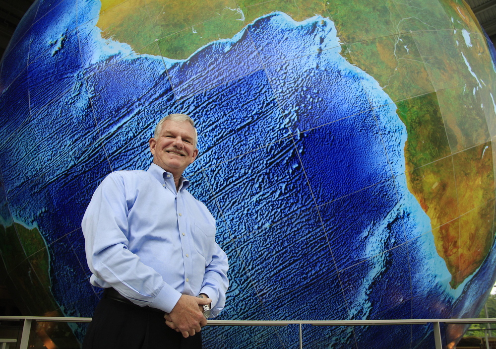 Mike Heffron, DeLorme CEO: "It's pretty clear we've gotten away from the requirement to demonstrate a unique invention before a patent is issued." 2014 Press Herald File Photo/Jill Brady