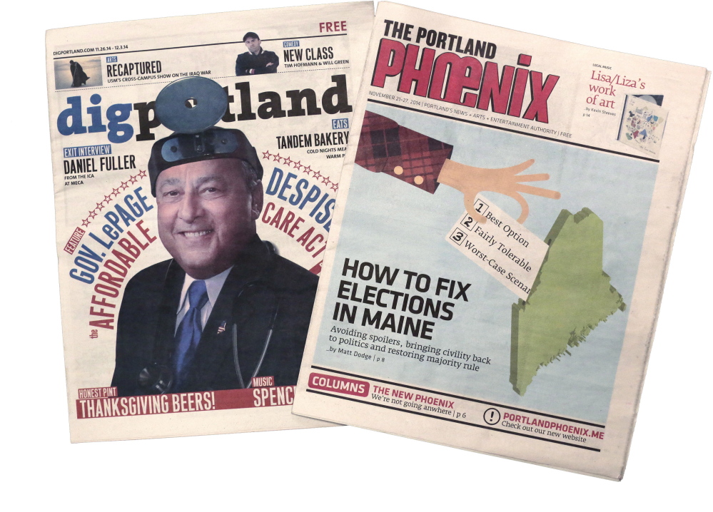 The Portland Phoenix is buying DigPortland.