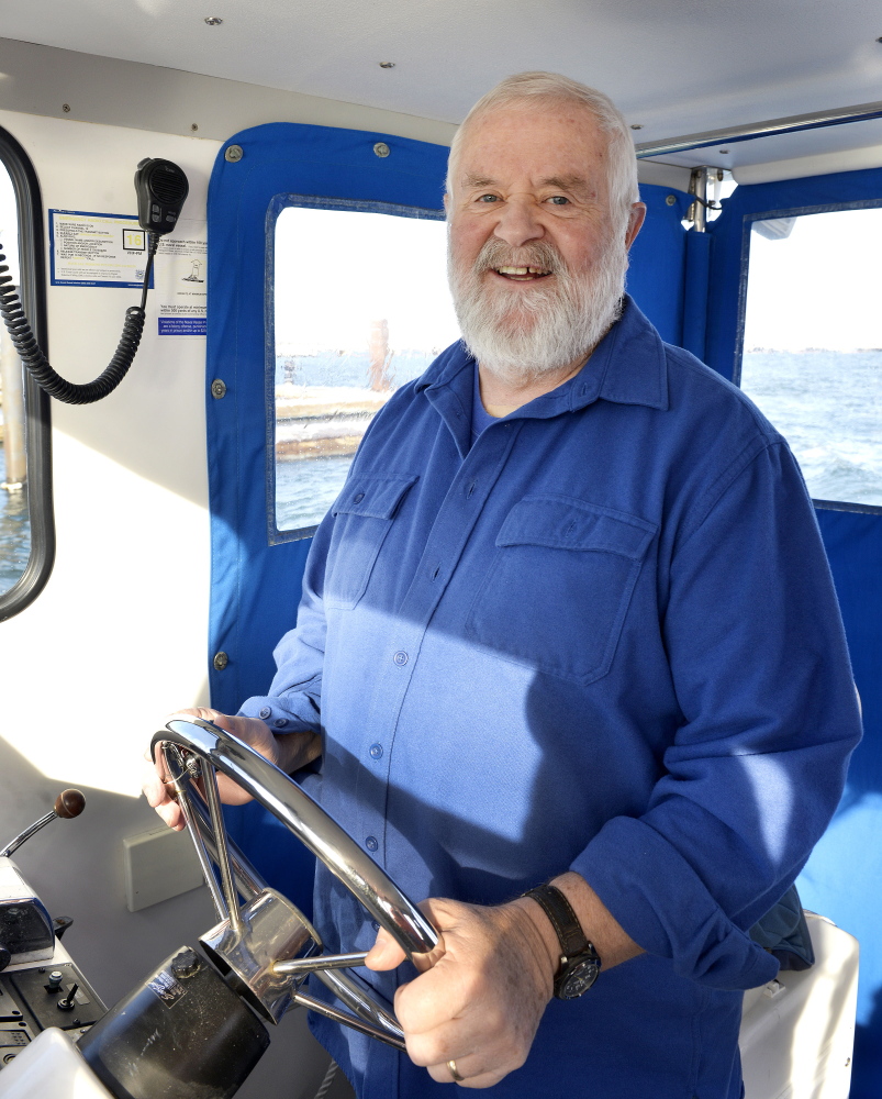 Joe Payne, Casco Bay baykeeper, will be retiring next month after 24 years working for Friends of Casco Bay.