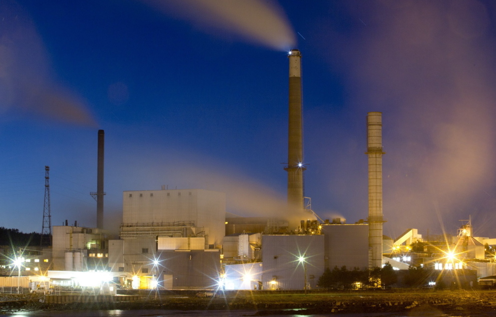 The Verso Paper mill in Bucksport rolled off its last sheet of paper on Dec. 5, 2014. 