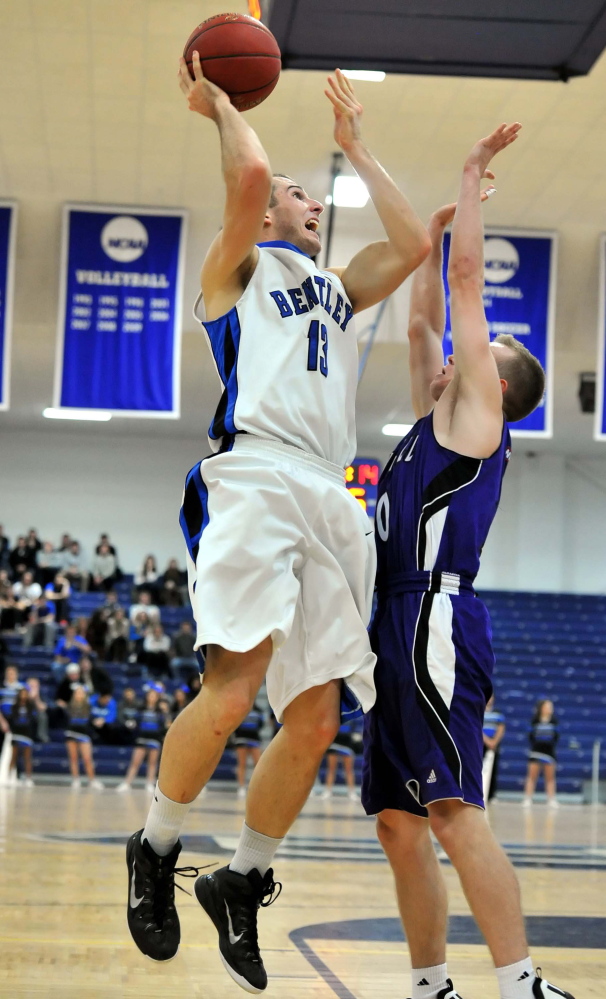 Keegan Hyland, who was so good at South Portland High that Gonzaga came calling, has regained his touch after four years of injuries that started as a high school senior. And Bentley University is reaping the rewards.