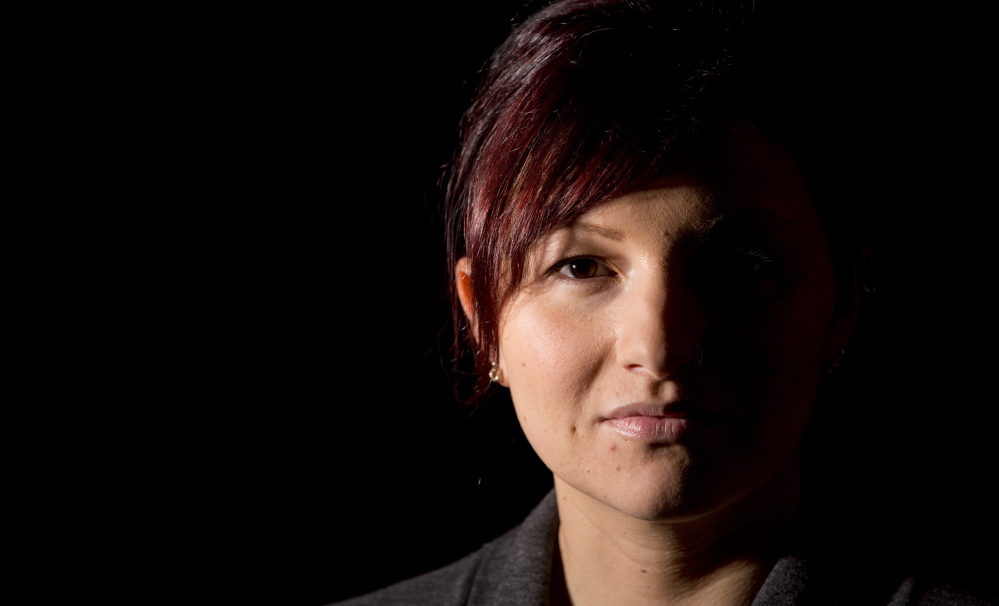 Her participation in PIER, the Portland Identification and Early Referral program, helped Tiffany Martinez, above, avoid severe schizophrenia. Now she counsels others in her work at Spurwink Psychiatric Clinic in Portland.