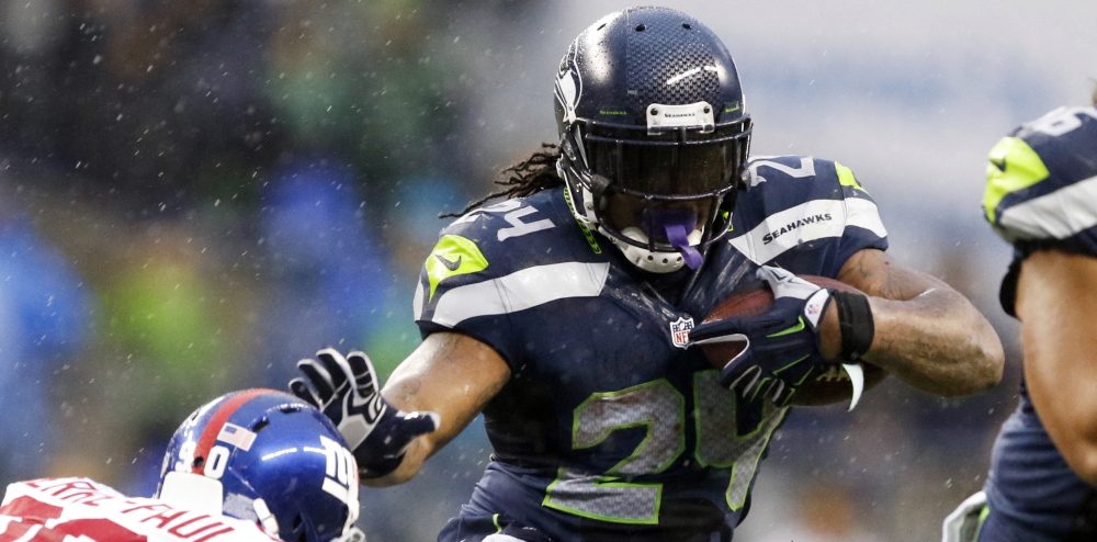 Marshawn Lynch is a talented running back for the Seattle Seahawks whose philosophy of football and life includes … well, we don’t really know. When it comes to talking to media, he just doesn’t.