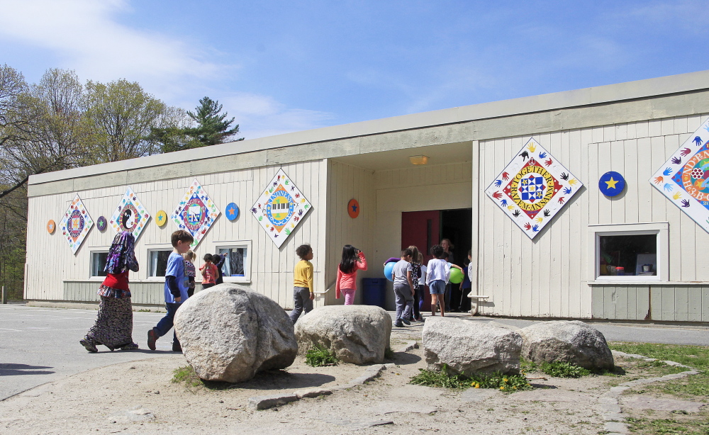 Portland’s Hall Elementary School, built in 1956, has regular problems with drainage and rotting siding and is in line to be replaced. But now, Portland school officials are rethinking that plan.