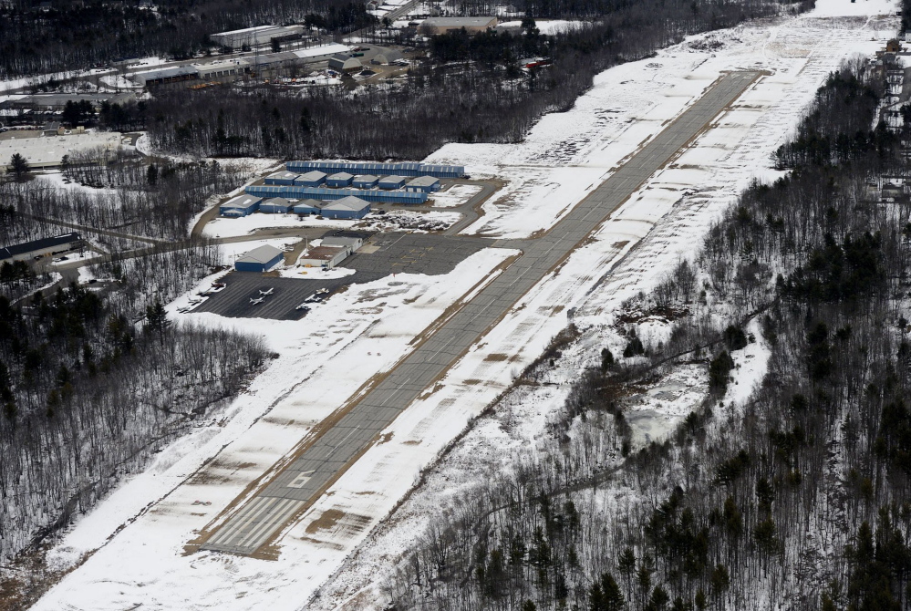 The Biddeford City Council voted Tuesday to accept state and federal funds to pay to trim or remove trees that the FAA has said are an obstruction.
Shawn Patrick Ouellette/Staff Photographer