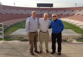 The Never-Missed-A-Super-Bowl Club includes Larry Jacobson of San Francisco, Maine’s own Don Crisman and Tom Henschel of Pittsburgh. Courtesy of Don Crisman