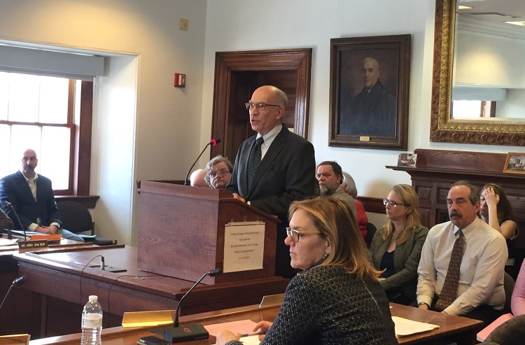 Richard Rosen, the governor’s budget and finance chief, said at Monday's hearing in Augusta, "There was clearly never an intent to blindside anyone, particularly the policy committee and members of the Legislature. If that sense is there, it’s unfortunate."