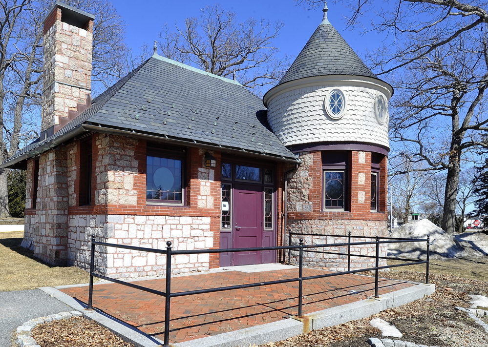 The castle building in Deering Oaks has just 750 square feet of interior space, so Deen Haleem, co-owner of Tiqa, says most of the food will be prepared at his restaurant on Commercial Street.
