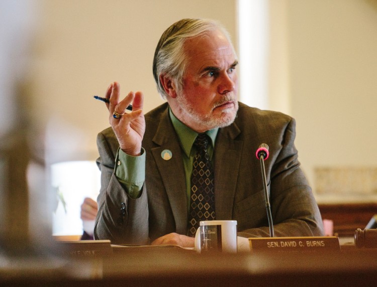 Republican Sen. David Burns of Whiting is moving forward with his religious freedom bill despite a national controversy over similar legislation in Indiana and Arkansas. "It's going to be controversial" when lawmakers consider it, he said.