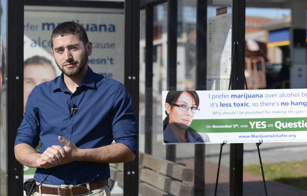 David Boyer of the Marijuana Policy Project said the Committee to Regulate Marijuana Like Alcohol in Maine raised more than $50,000 between January and the end of March.