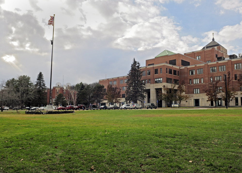 The main hospital building on the VA Maine Healthcare System's Togus campus