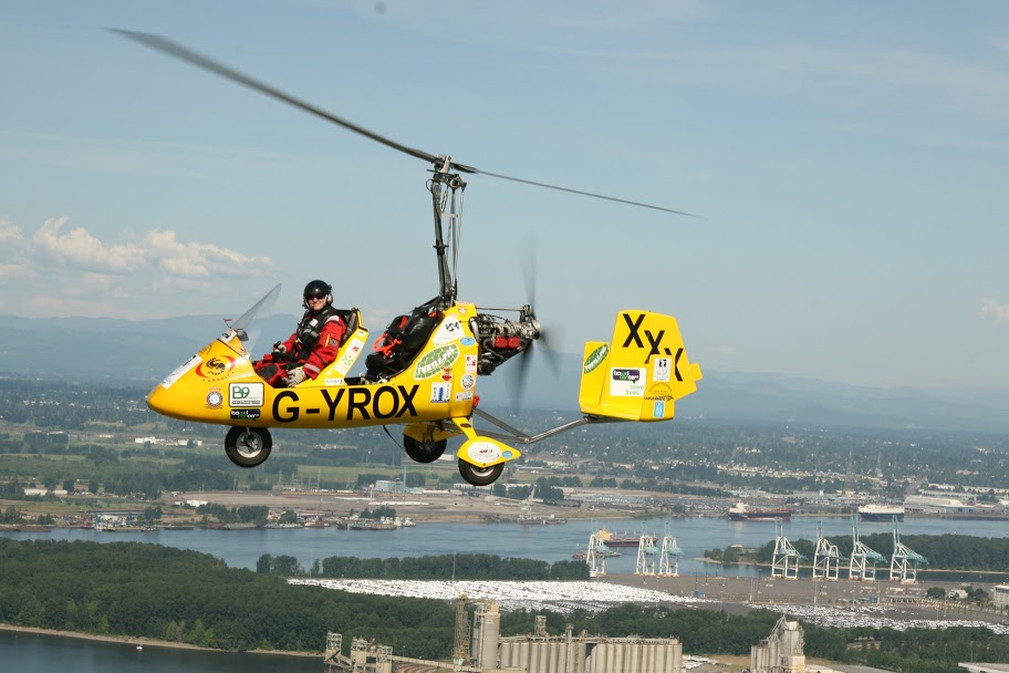 Norman Surplus flying his experimental aircraft. Courtesy photo