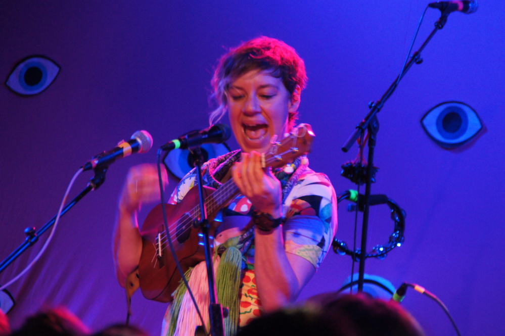 Merrill Garbus of tUnE-yArDs.
Photo credit: Robert Ker