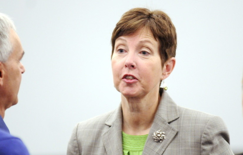 Maine Department of Environmental Protection Commissioner Patricia Aho is stepping down.