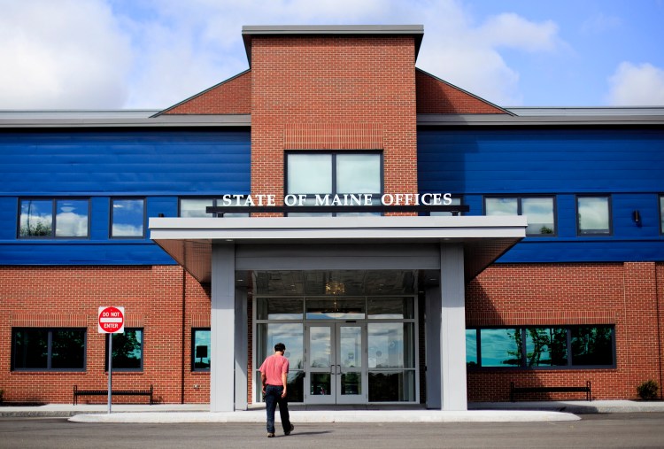 Workers at the Department of Health and Human Services offices in South Portland will be off the job if the state government shuts down.