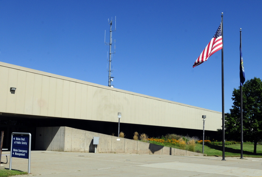 Its website says the Maine Information and Analysis Center is located at 45 Commerce Drive, a monolithic building that houses the Department of Public Safety. Don’t bother looking for signs to find MIAC, however; there are none.
 Joe Phelan/Kennebec Journal