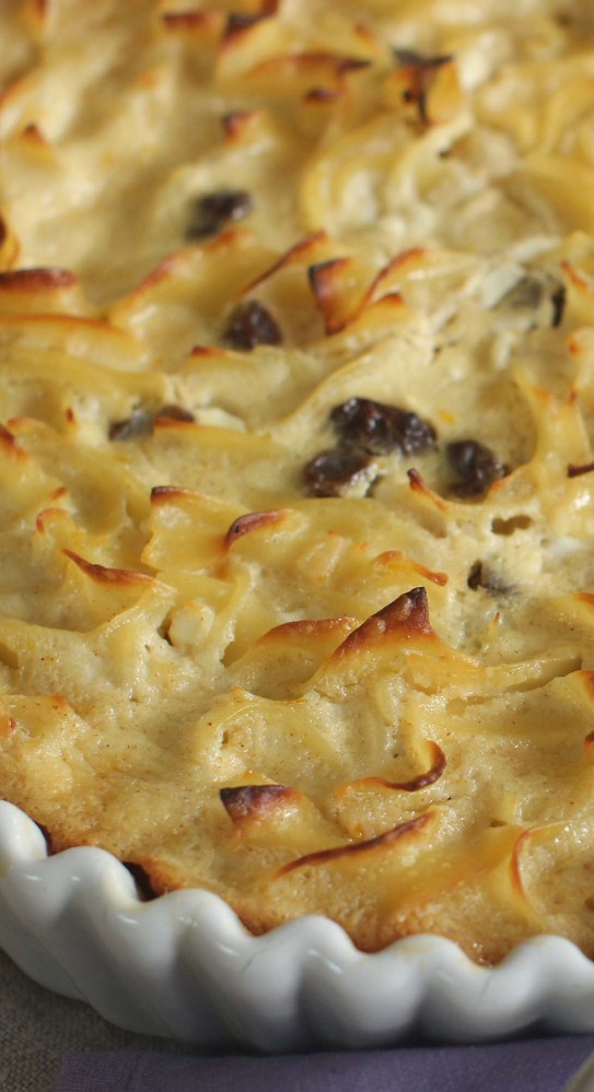 This noodle kugel can be baked up to two days before serving. Its special flavor calling card: orange.
The Associated Press