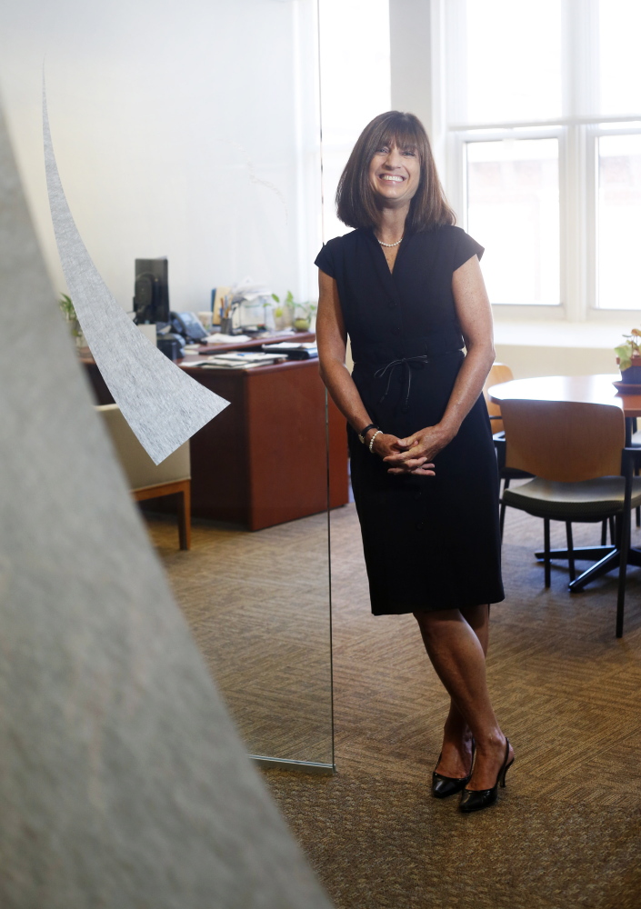 Cynthia O'Rourke, certified financial planner at Spinnaker Trust. Derek Davis/Staff Photographer