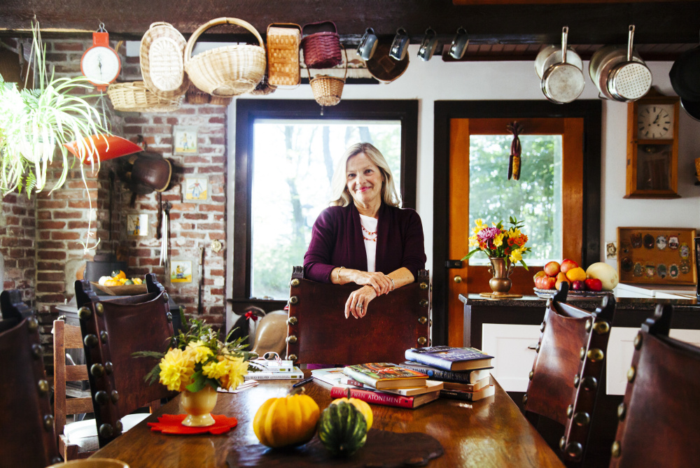 Whitney Hayward/Staff Photographer
Marcia Brown in her home in Cape Elizabeth.