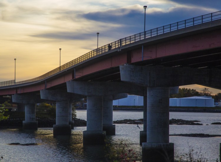 The Casco Bay Bridge
