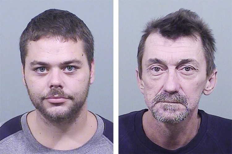 Kenneth Brown, left, and Lawrence Dyer