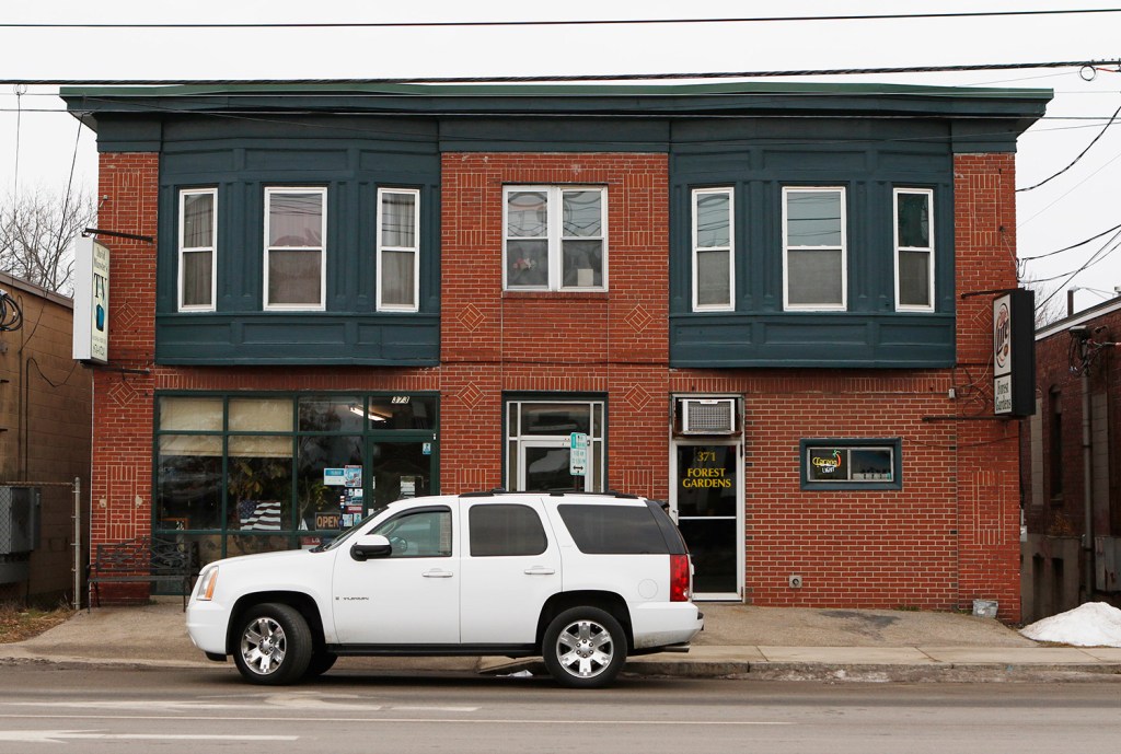 Forest Gardens has been a neighborhood bar on the first floor of 371 Forest Ave. for about 80 years.
Joel Page/Staff Photographer