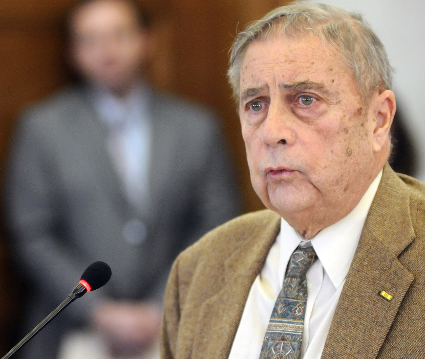 John Morris, commissioner of the Department of Public Safety, testifies Tuesday before legislative committees that are considering a bill to combat illegal drug sales and drug addiction in Maine. He said the state already has money to fund additional drug agents.