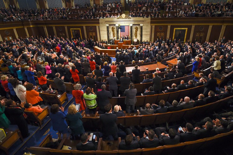 President Obama gives his final State of the Union address before Congress in January.