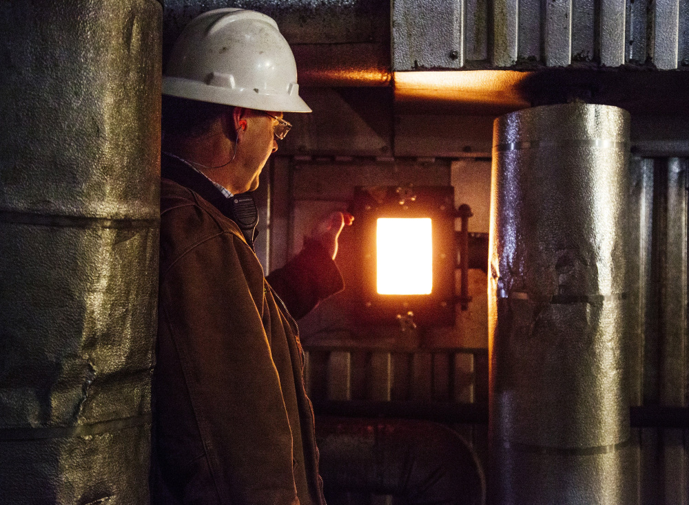 In the long run, biomass is carbon neutral: It encourages properly maintained forests, which offset the carbon produced when wood waste is burned at facilities like ReEnergy’s Livermore Falls plant, above.