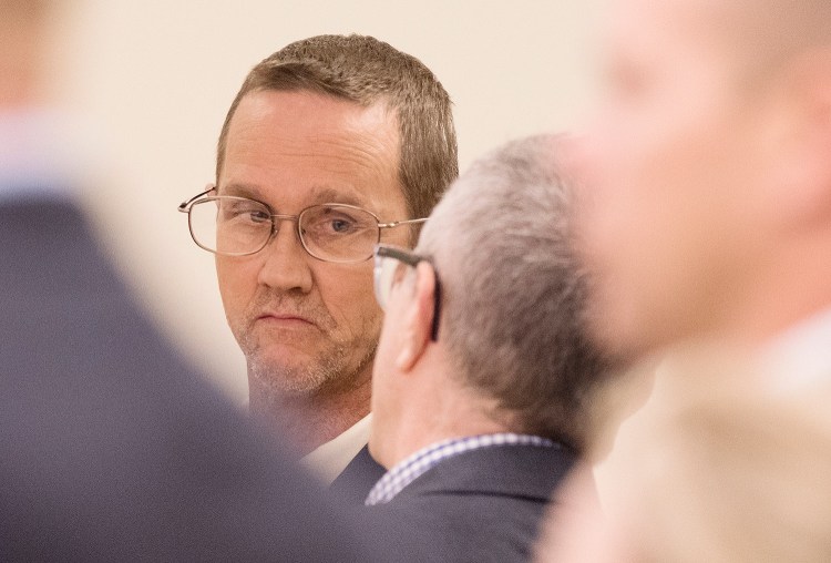 Philip Scott Fournier, shown during a court appearance in 2016, is charged with killing Joyce McLain, of East Millinocket, in 1980.