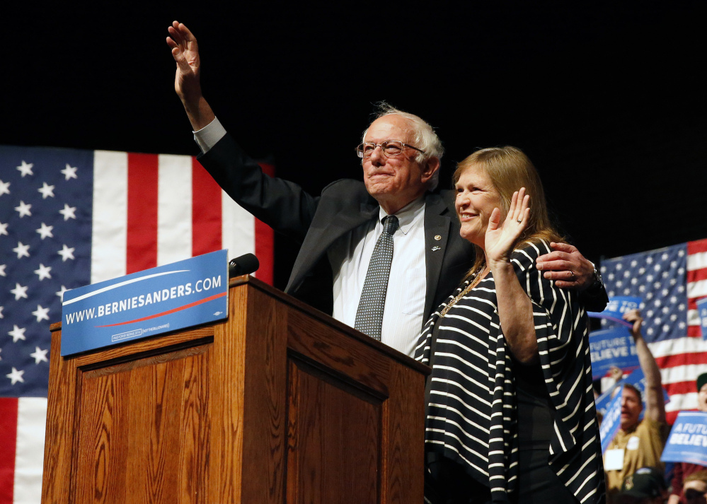 Vermont Sen. Bernie Sanders and his wife, Jane, have sold a family home in Maine and bought a lakefront home in Vermont. 