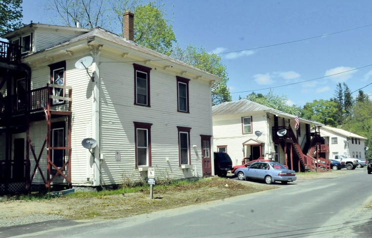 The apartment development at 82 High Street in Farmington on Wednesday. The affordable housing development has hit a snag after Keiser Homes, which made modular buldings, closed, forcing the organizers to find another manufacturer.