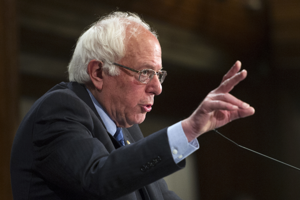 Former Democratic presidential candidate Sen. Bernie Sanders spoke to delegates about "the platform and he talked about the issues," says Ralph Carmona, a Maine delegate from Portland who has supported Hillary Clinton. 