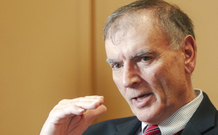 New Riverview Psychiatric Center Superintendent Rodney Bouffard speaks during an interview at Department of Health and Human Services headquarters in Augusta. Joe Phelan/Kennebec Journal