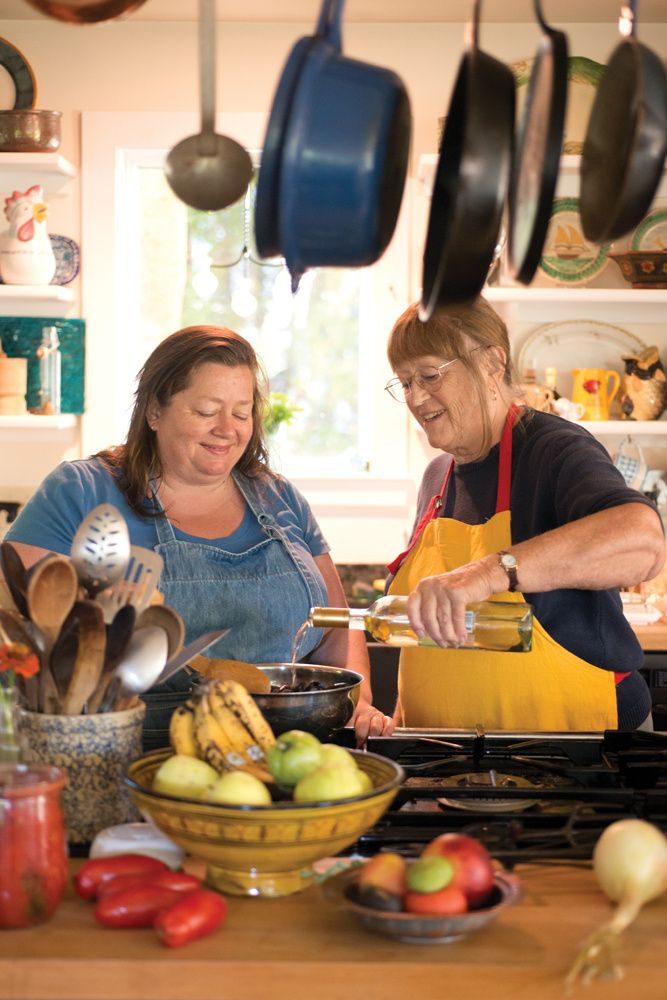 Sara Jenkins, left, and Nancy Harmon Jenkins, are the mother-daughter co-authors of "The Four Seasons of Pasta." Sara Jenkins owns Nina June, which has made Bon Appetit's list of finalists for best new restaurants. 