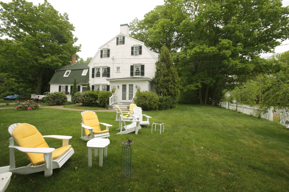 John and Kathy Daamen bought the Waldo Emerson Inn in Kennebunk 13 years ago as a retirement project, but the limitation on the number of rooms they can rent hurts their profitability. "We want to stay in business here," Kathy says.