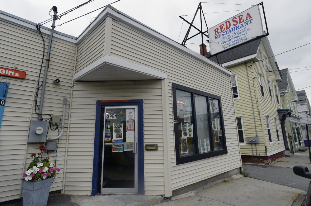 PORTLAND, ME - JUNE 28: Red Sea restaurant in Portland Tuesday, June 28, 2016. (Photo by Shawn Patrick Ouellette/Staff Photographer)