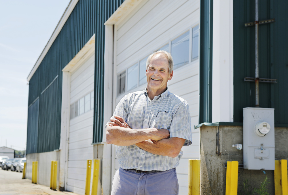 Charlie Poole, president of Proprietors of Union Wharf, says the wharf has always been devoted to marine uses "and we want to keep it that way" when the wharf is developed.