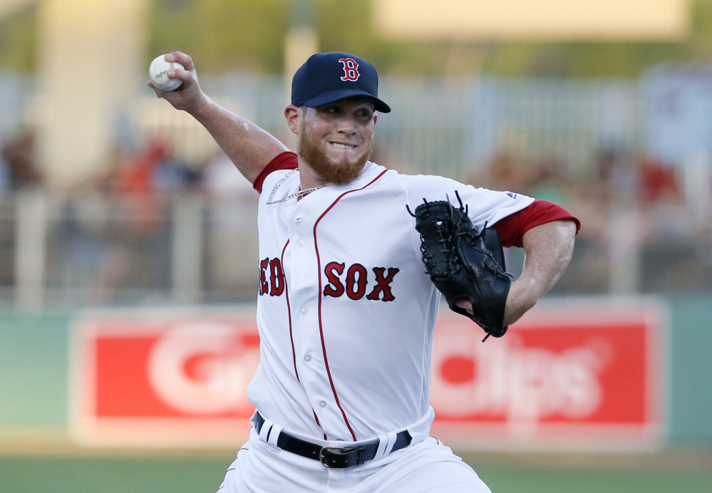 Boston Red Sox relief pitcher Craig Kimbrel 