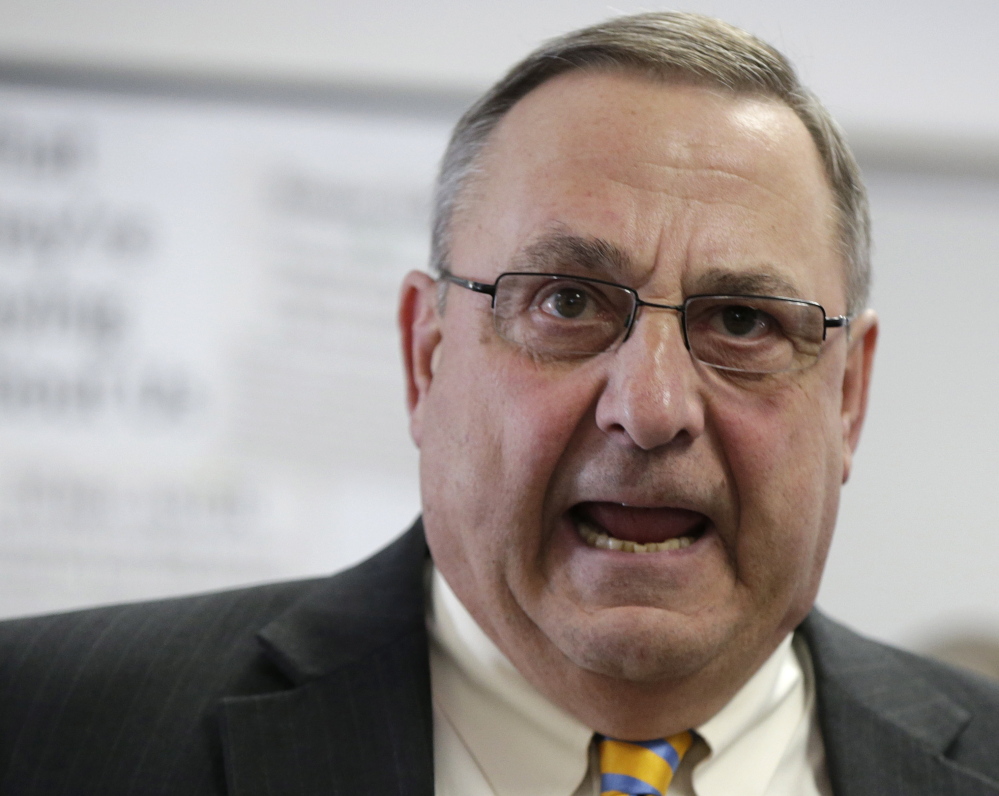 Gov. Paul LePage 