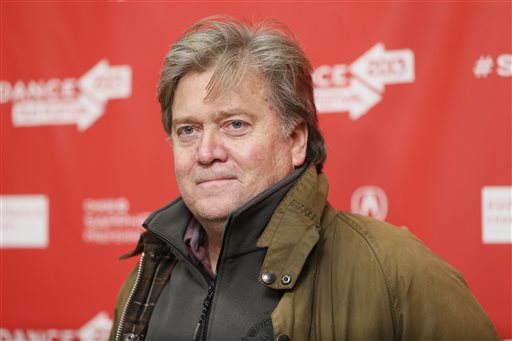 Stephen Bannon at the 2013 Sundance Film Festival in Park City, Utah. 