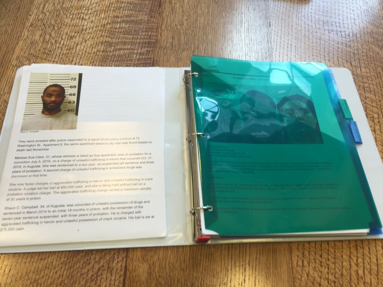 Gov. LePage's binder of accused drug dealers