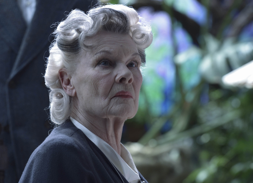 Judi Dench stars in "Miss Peregrine's Home for Peculiar Children."