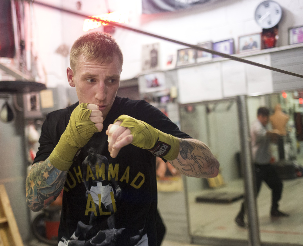 Casey Kramlich, who won four New England Golden Glove titles, will fight as a pro for the seventh time Saturday night, taking on a journeyman from Dallas at the Expo. Kramlich has a 5-0-1 record.