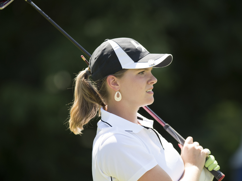 Bailey Plourde had an outstanding summer, with a victory at the Maine Junior Championship and a runner-up finish at the Maine Women's Amateur, then tied for the high school girls' championship in October.