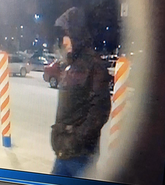 Security camera footage from the Scarborough Walmart shows a suspect in a Dec. 16, 2016 robbery.