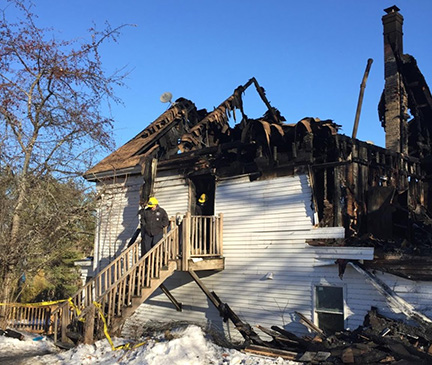 Fire Marshals say the fire started in a Richmond man's apartment, but the exact cause will take additional time to investigate. 