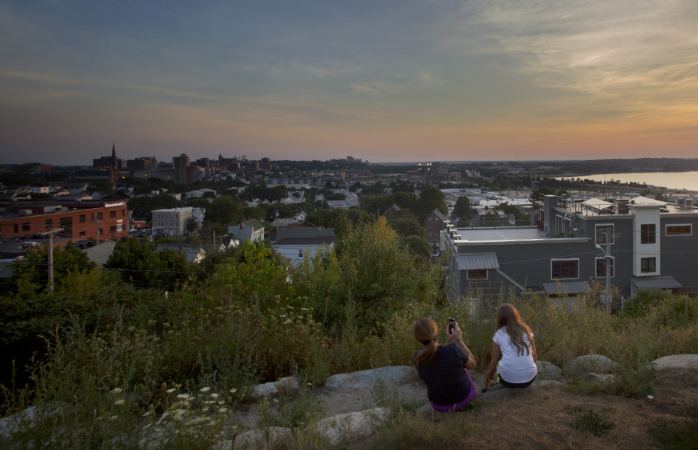 The new zone would protect a 180-degree vista as viewed from a specific point on Fort Sumner Park’s viewing platform.
