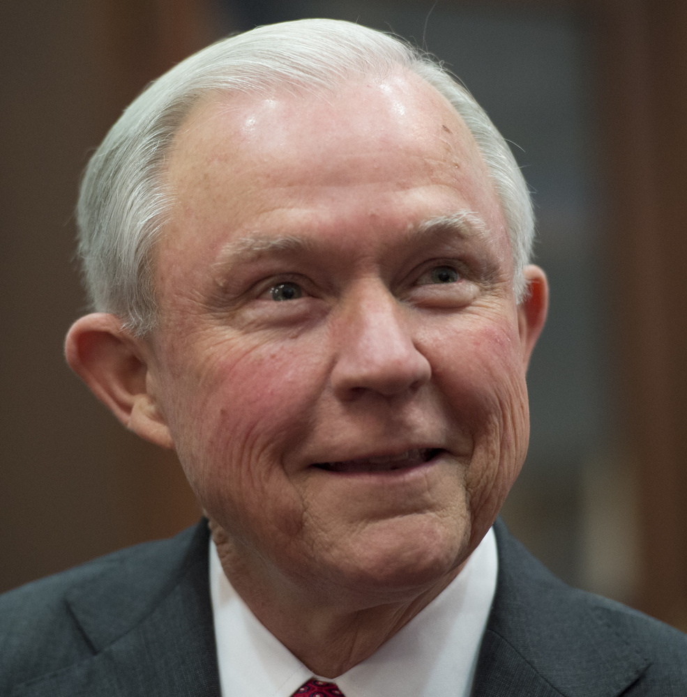 Attorney General nominee Sen. Jeff Sessions, R-Ala.